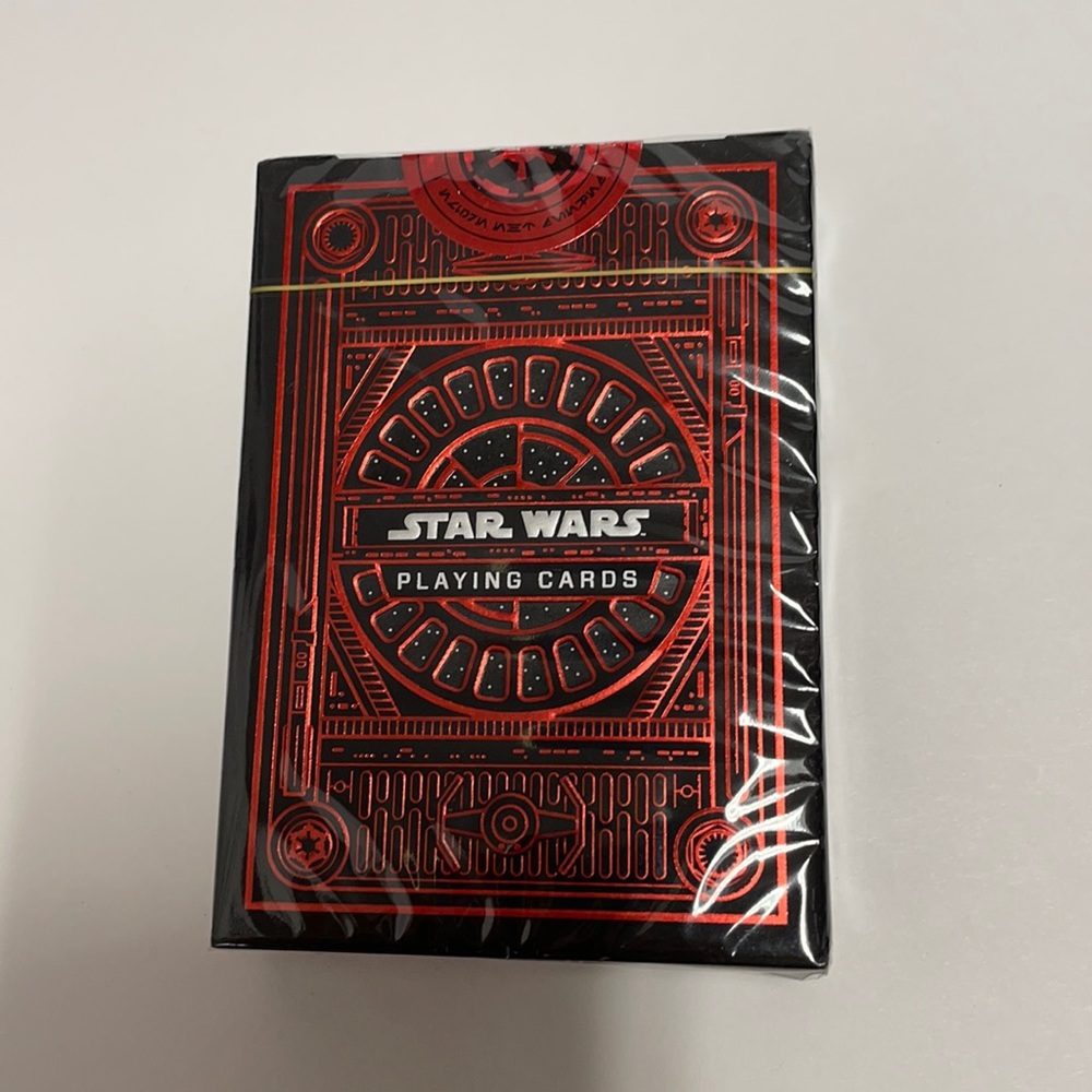 Star Wars The Dark Side Red Pack Playing Cards